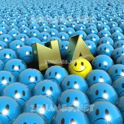 n a in Special Smileys style - 3D name wallpaper