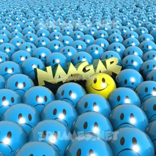 naagar in Special Smileys style - 3D name wallpaper naagar in Special Smileys style - 3D name wallpaper
