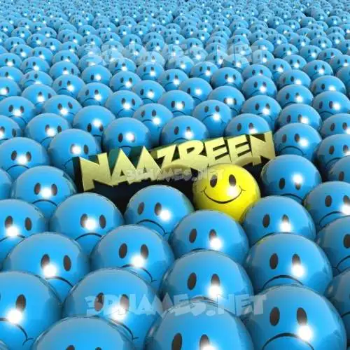 naazreen in Special Smileys style - 3D name wallpaper naazreen in Special Smileys style - 3D name wallpaper