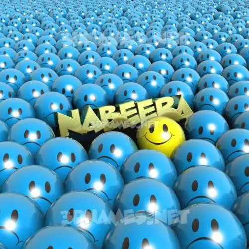 nabeera in Special Smileys style - 3D name wallpaper nabeera in Special Smileys style - 3D name wallpaper