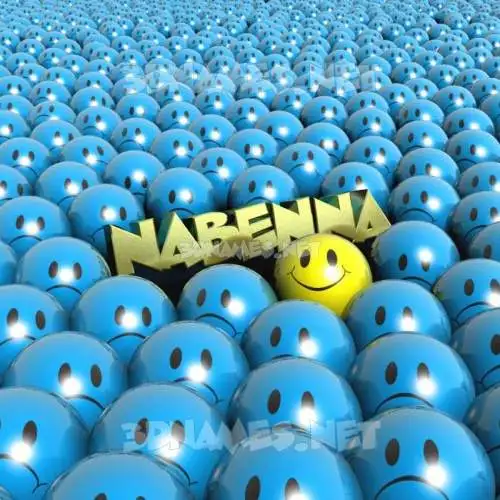 nabenna in Special Smileys style - 3D name wallpaper nabenna in Special Smileys style - 3D name wallpaper