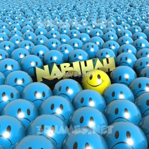nabihah in Special Smileys style - 3D name wallpaper nabihah in Special Smileys style - 3D name wallpaper