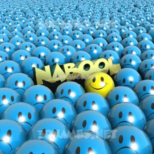 nabool in Special Smileys style - 3D name wallpaper