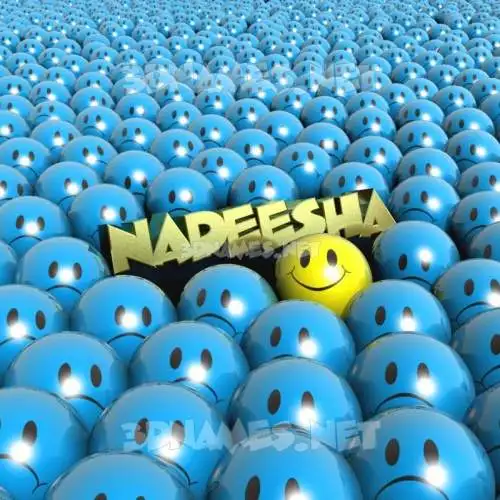 nadeesha in Special Smileys style - 3D name wallpaper nadeesha in Special Smileys style - 3D name wallpaper