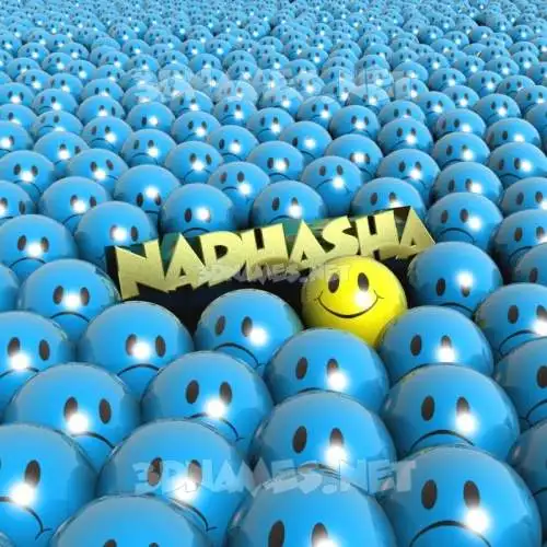 nadhasha in Special Smileys style - 3D name wallpaper nadhasha in Special Smileys style - 3D name wallpaper