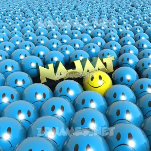 najaat in Special Smileys style - 3D name wallpaper najaat in Special Smileys style - 3D name wallpaper
