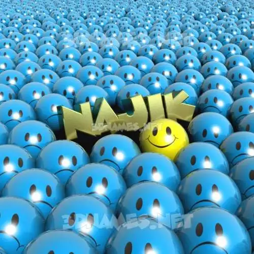 najik in Special Smileys style - 3D name wallpaper najik in Special Smileys style - 3D name wallpaper