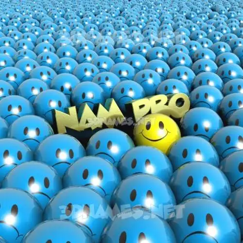 nam pro in Special Smileys style - 3D name wallpaper nam pro in Special Smileys style - 3D name wallpaper