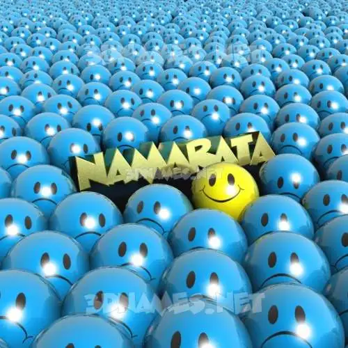 namarata in Special Smileys style - 3D name wallpaper