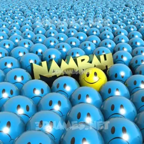 namrah in Special Smileys style - 3D name wallpaper
