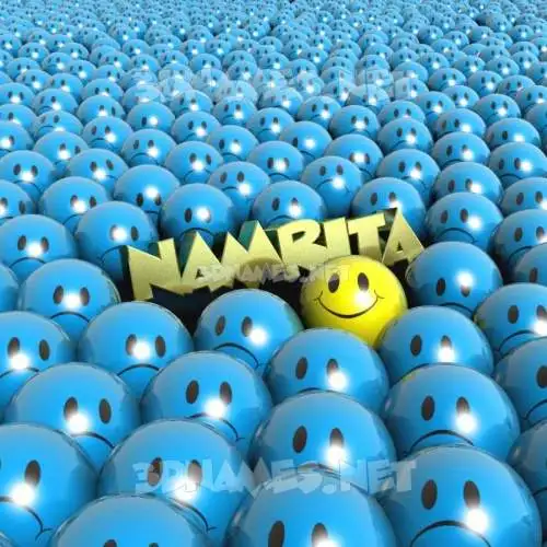 namrita in Special Smileys style - 3D name wallpaper