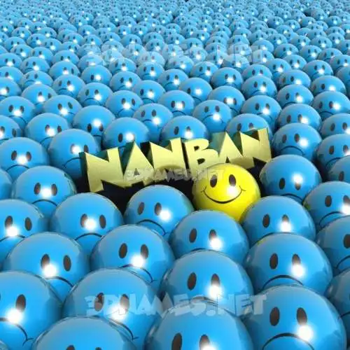 nanban in Special Smileys style - 3D name wallpaper nanban in Special Smileys style - 3D name wallpaper