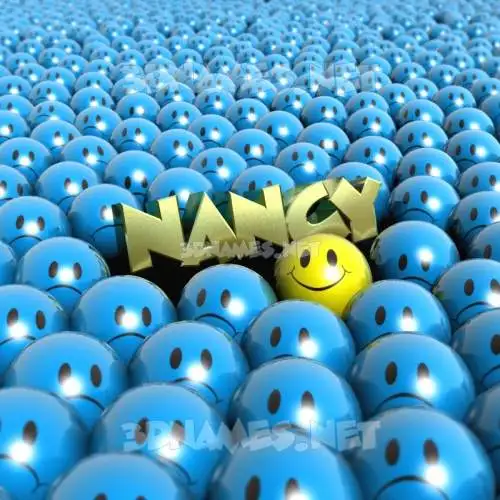 nancy in Special Smileys style - 3D name wallpaper nancy in Special Smileys style - 3D name wallpaper