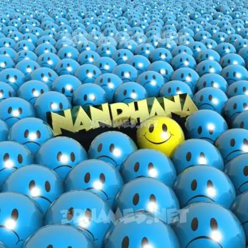 nandhana in Special Smileys style - 3D name wallpaper nandhana in Special Smileys style - 3D name wallpaper