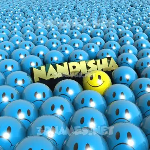 nandisha in Special Smileys style - 3D name wallpaper nandisha in Special Smileys style - 3D name wallpaper