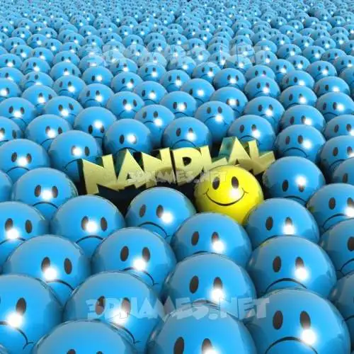 nandlal in Special Smileys style - 3D name wallpaper nandlal in Special Smileys style - 3D name wallpaper