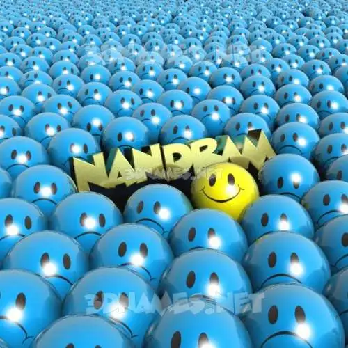 nandram in Special Smileys style - 3D name wallpaper nandram in Special Smileys style - 3D name wallpaper