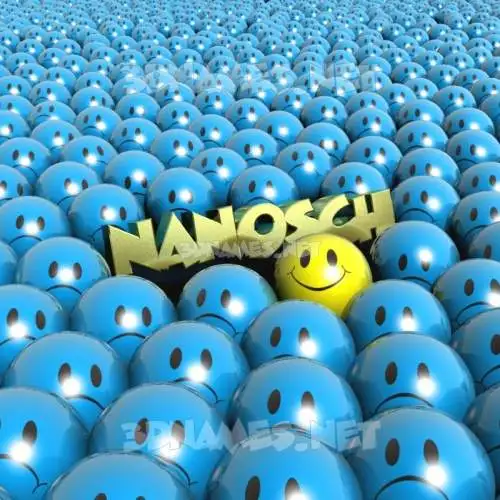 nanosch in Special Smileys style - 3D name wallpaper nanosch in Special Smileys style - 3D name wallpaper