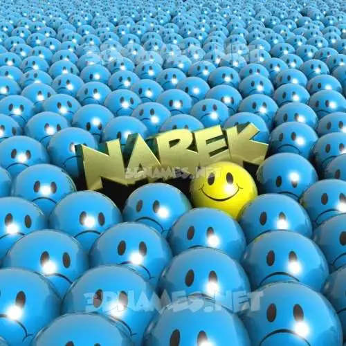 narek in Special Smileys style - 3D name wallpaper narek in Special Smileys style - 3D name wallpaper