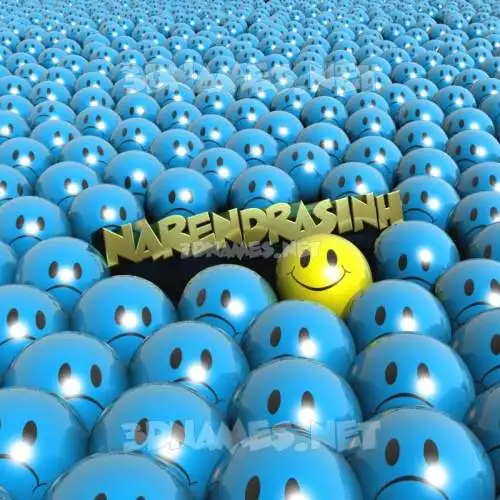 narendrasinh in Special Smileys style - 3D name wallpaper