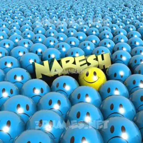 naresh in Special Smileys style - 3D name wallpaper naresh in Special Smileys style - 3D name wallpaper