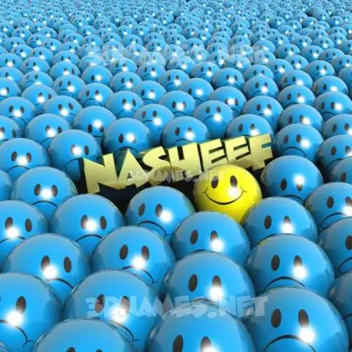 nasheef in Special Smileys style - 3D name wallpaper nasheef in Special Smileys style - 3D name wallpaper