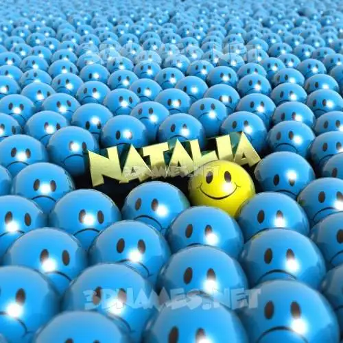 natalia in Special Smileys style - 3D name wallpaper natalia in Special Smileys style - 3D name wallpaper