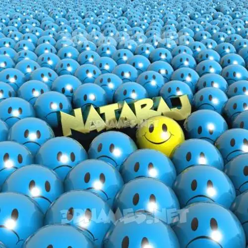 nataraj in Special Smileys style - 3D name wallpaper