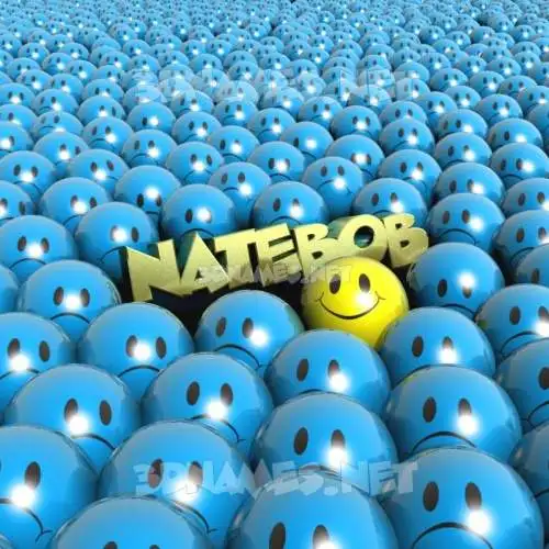 natebob in Special Smileys style - 3D name wallpaper