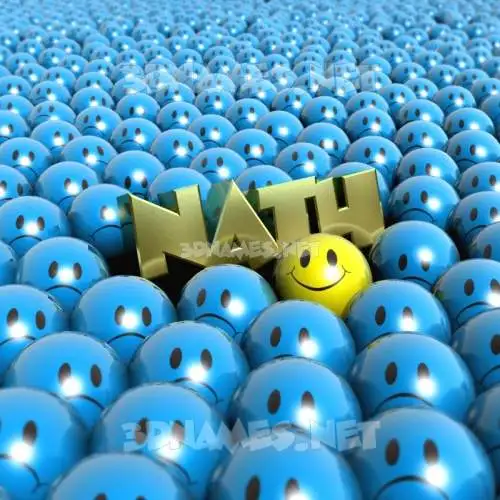 nath in Special Smileys style - 3D name wallpaper