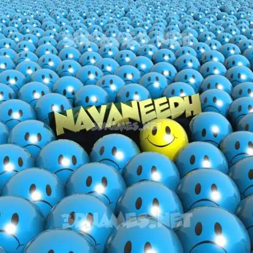 navaneedh in Special Smileys style - 3D name wallpaper