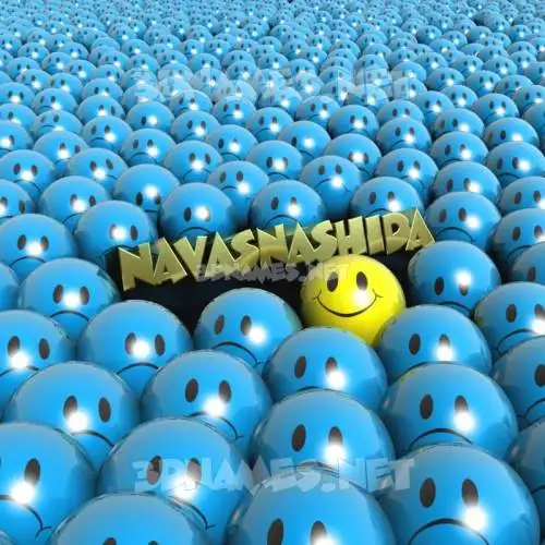 navasnashida in Special Smileys style - 3D name wallpaper