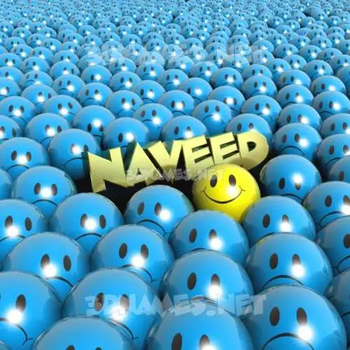 naveed in Special Smileys style - 3D name wallpaper naveed in Special Smileys style - 3D name wallpaper