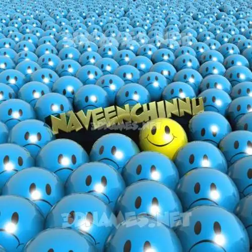 naveenchinnu in Special Smileys style - 3D name wallpaper