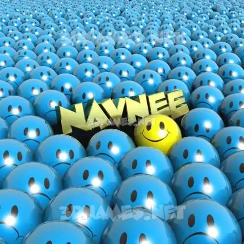 navnee in Special Smileys style - 3D name wallpaper