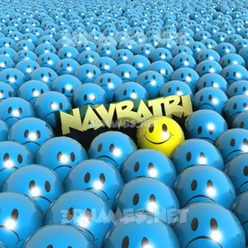 navratri in Special Smileys style - 3D name wallpaper navratri in Special Smileys style - 3D name wallpaper