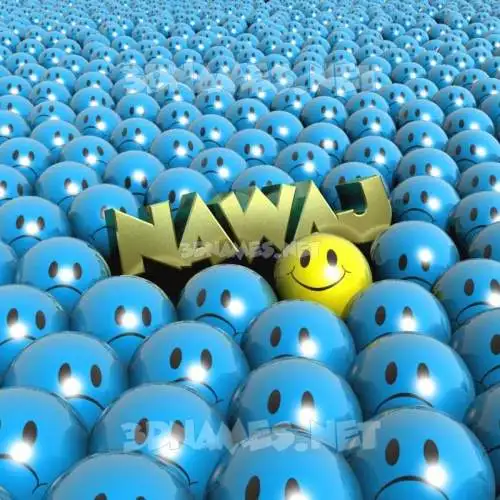 nawaj in Special Smileys style - 3D name wallpaper nawaj in Special Smileys style - 3D name wallpaper