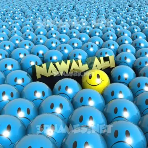 nawal ali in Special Smileys style - 3D name wallpaper nawal ali in Special Smileys style - 3D name wallpaper