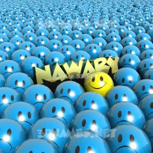 nawary in Special Smileys style - 3D name wallpaper nawary in Special Smileys style - 3D name wallpaper