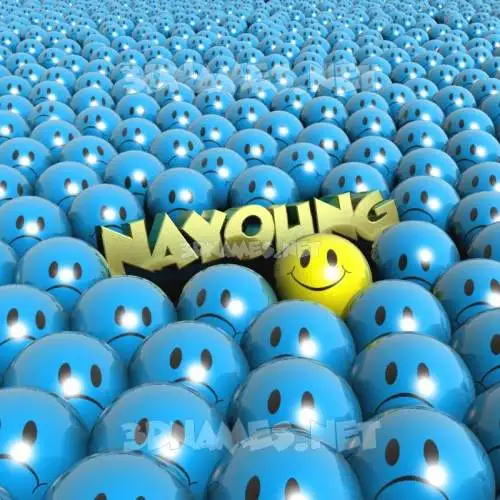 nayoung in Special Smileys style - 3D name wallpaper nayoung in Special Smileys style - 3D name wallpaper