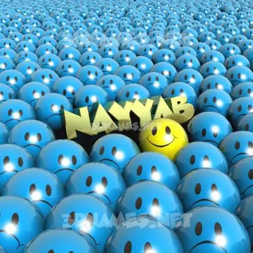 nayyab in Special Smileys style - 3D name wallpaper nayyab in Special Smileys style - 3D name wallpaper