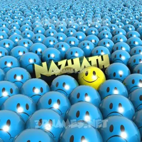 nazhath in Special Smileys style - 3D name wallpaper nazhath in Special Smileys style - 3D name wallpaper