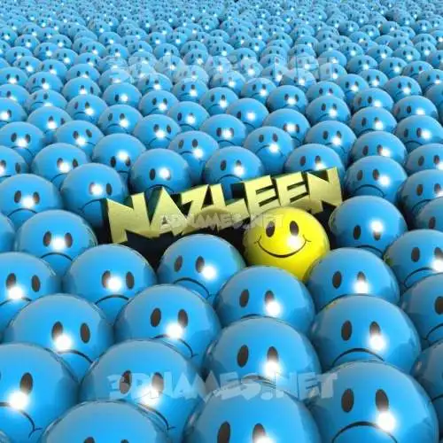 nazleen in Special Smileys style - 3D name wallpaper nazleen in Special Smileys style - 3D name wallpaper
