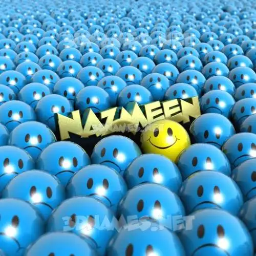 nazmeen in Special Smileys style - 3D name wallpaper nazmeen in Special Smileys style - 3D name wallpaper
