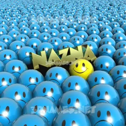 nazna in Special Smileys style - 3D name wallpaper nazna in Special Smileys style - 3D name wallpaper