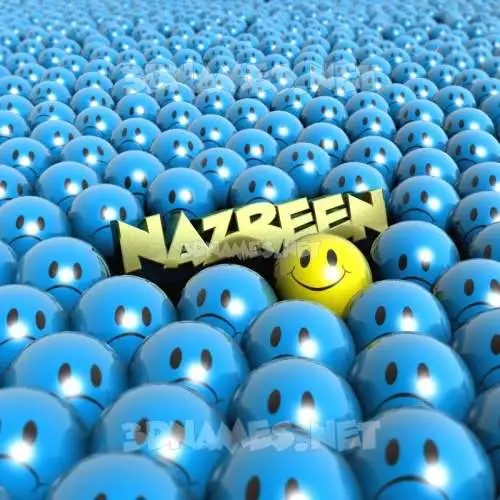 nazreen in Special Smileys style - 3D name wallpaper nazreen in Special Smileys style - 3D name wallpaper