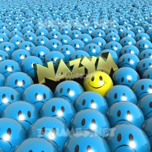nazym in Special Smileys style - 3D name wallpaper nazym in Special Smileys style - 3D name wallpaper