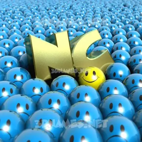 nc in Special Smileys style - 3D name wallpaper nc in Special Smileys style - 3D name wallpaper