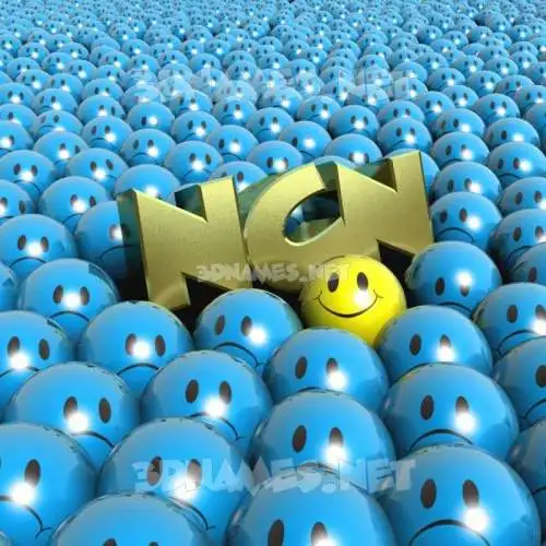 ncn in Special Smileys style - 3D name wallpaper
