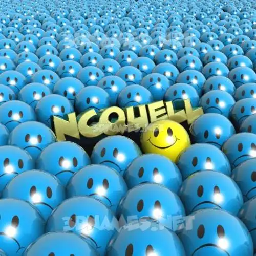 ncquell in Special Smileys style - 3D name wallpaper